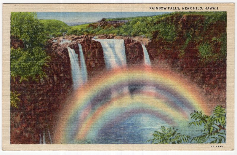 Rainbow Falls, Near Hilo, Hawaii