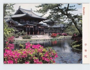 Postcard Byodoin Temple Uji Japan