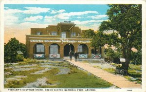 Postcard 1920s Arizona Grand Canyon National Verkamps Teich AZ24-3498