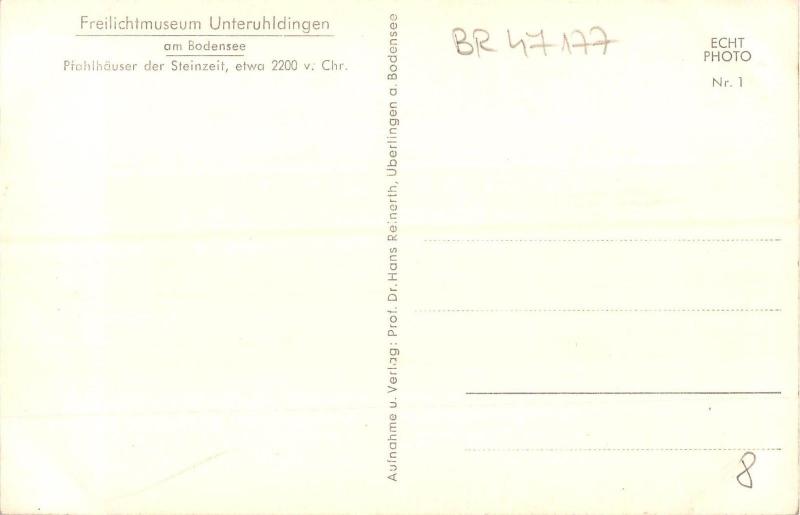 BR47177 Freilichtmuseum Unteruhldingen am bodensee      Germany