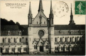 CPA Neuville sous Montreuil- Facade de l'Eglise FRANCE (1021284)