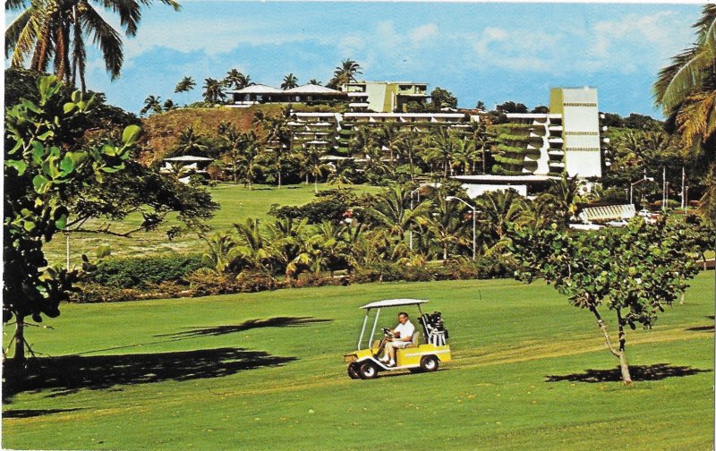 Sheraton Maui Hotel & Golf Course Kaanapali Built on Black Rock Maui Hawaii