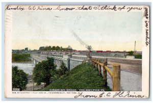 1905 Girard Ave. Bridge Philadelphia Pennsylvania PA Posted Antique Postcard