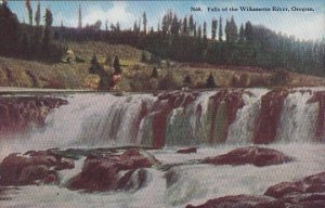 Falls Of The Willamette River Oregon