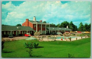 Princess Lee Motel Richmond Virginia VA UNP Chrome Postcard F6