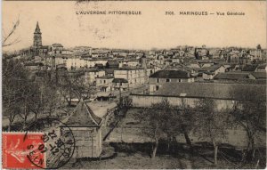 CPA MARINGUES-Vue générale (46591)