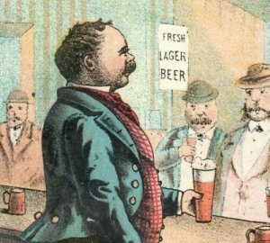 1882 Brand & Co.'s Utah Barley Lager Beer Mr. Hans Schloppenberger Bar P206 