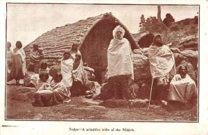 Nilgiris India Todas Primitive Tribe Antique Postcard K84036