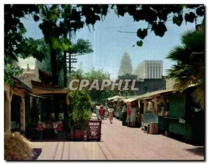 Old Postcard Olvera Street Olvera Street Los Angeles California Was the old t...