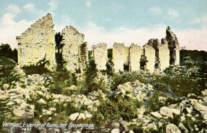 NY - Fort Ticonderoga. Ruins