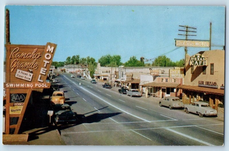 Wickenburg Arizona Postcard US Highways 60 70 89 Dude Ranch Capitol 1960 Vintage