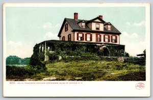 Appledore NH~Isles Of Shoals~Celia Thaxter Cottage~Ivy~Detroit Pub Co c1905 PC