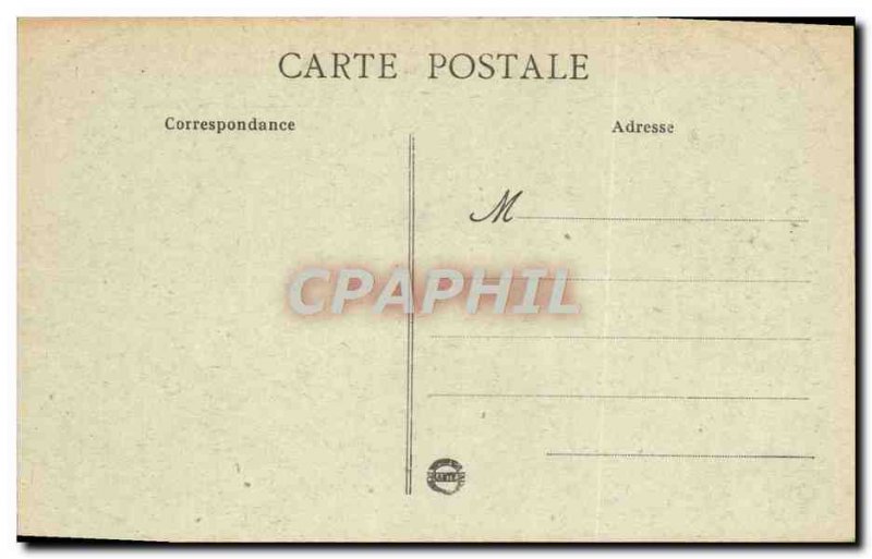 Old Postcard Thouars Chateau La Sainte Chapelle Main Facade