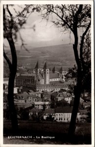 Luxembourg Echternach La Basilique Vintage RPPC 09.12