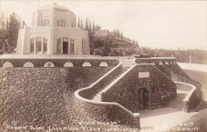 Oregon Vista House Crown Point Columbia River Highway Real Photo