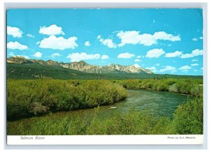 Vintage Salmon RIver, Idaho. Postcard 5WE