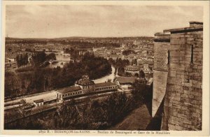 CPA Besancon Bastion de Beauregard et Gare de la Mouillere FRANCE (1098630)
