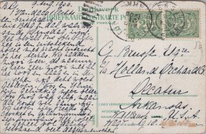 Netherlands Nijmegen Hotel Berg En Dal Vintage Postcard 09.35