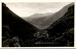 Vtg Crawford Notch White Mountains New Hampshire NH RPPC Real Photo Postcard