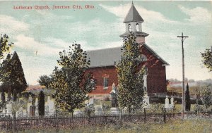 J62/ Junction City Ohio Postcard c1910 Lutheran Church 110