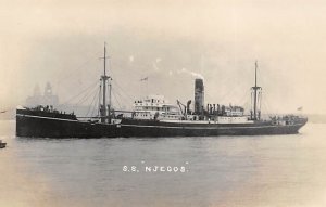 S.S. Njegos 1908, Real Photo S.S. Njegos, Jugoslavenska Lloyd View image 