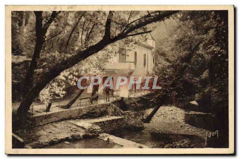Old Postcard Lamalou les Bains Herault Pavilion Petit Vichy