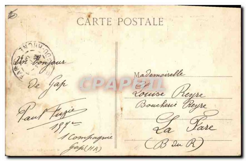 Postcard Old Gap General view