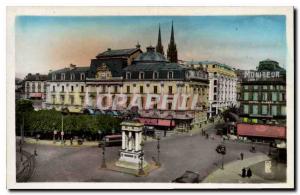 Old Postcard Clermont Ferrand Place de Jaude and the Theater