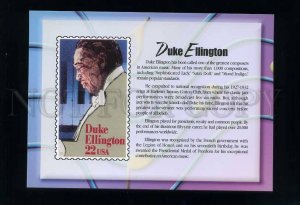 208003 USA Legends of American Music Duke Ellington postcard