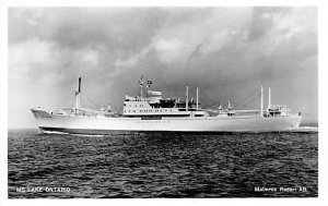 MS Lake Ontario Printed Photo Malmros Rederi AB. Ship 