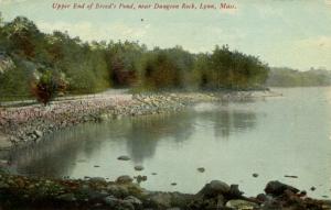 MA - Lynn. Upper End of Breed's Pond near Dungeon Rock 