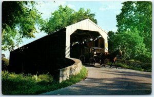 Postcard - Fry's Mill Bridge, Heart of Dutchland - Pennsylvania