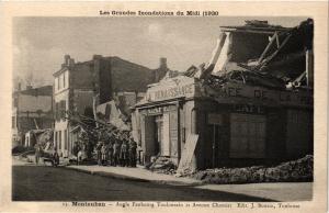CPA Les Grandes Inondations du Midi (1930) MONTAUBAN Angle Faubourg... (293343)