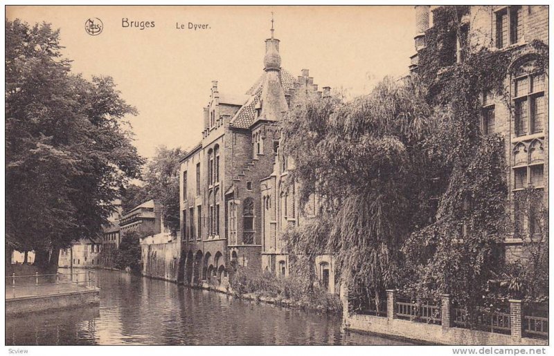 Le Dyver, Bruges (West Flanders), Belgium, 1900-1910s
