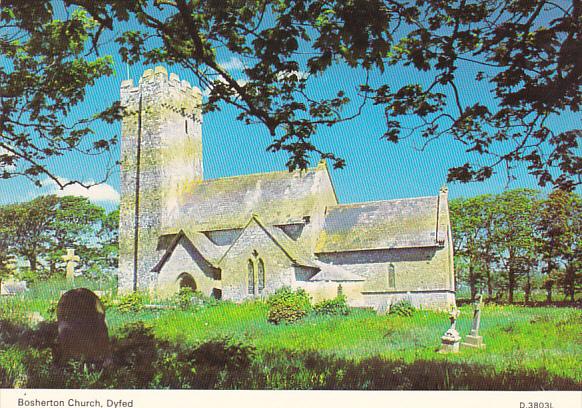 Bosherton Church Dyfed Wales