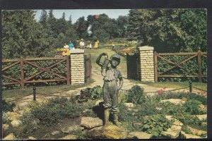 Canada Postcard - The Boy With Leaky Boot, Assiniboine Park, Winnipeg  J738