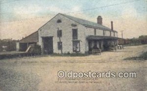 B & O Freight Depot, Frederick, MD, Maryland, USA Depot Railroad Unused creas...