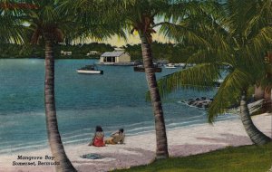 Postcard Mangrove Bay Somerset Bermuda 1957