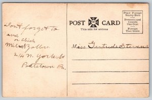 Royersford Pennsylvania Postcard Montgomery County Home 1909 UL 