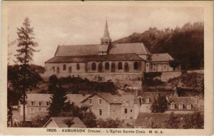 CPA Aubusson L'Eglise Sainte-Croix FRANCE (1050117)