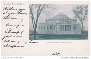 Connecticut Branford Blackstone Library 1905 Greetings From Branford