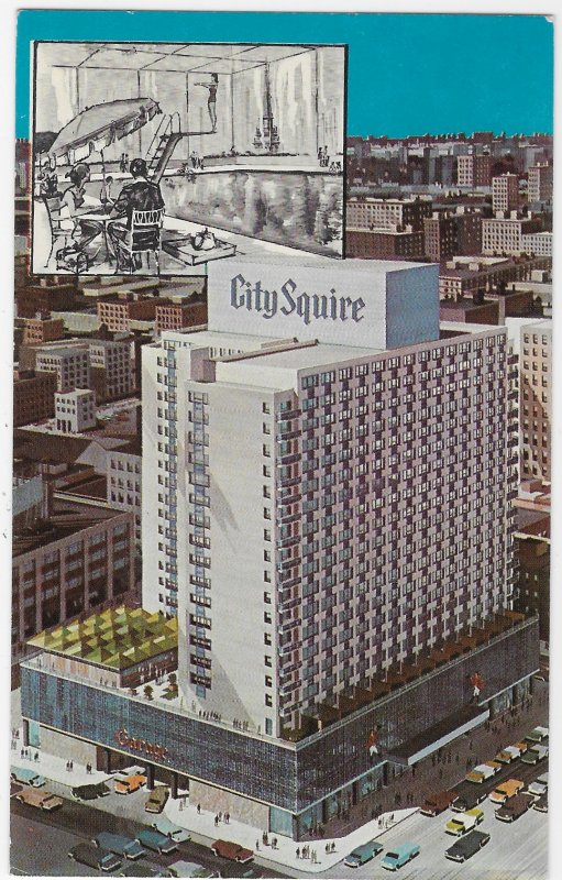 City Squire Motor Inn Hotel On Broadway Between 51st & 52nd New York City