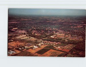 Postcard Aerial View Michigan State University Campus USA