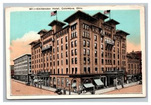 Vintage 1920's Advertising Postcard Chittenden Hotel Columbus Ohio