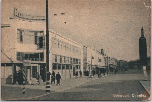 Netherlands Rotterdam Dijkzigt Dijkzicht Vintage Postcard 04.95