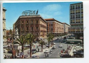 442093 ITALY CATANIA Stesicoro Square Sicily avenue advertising Coca-Cola Old