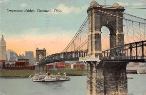 Suspension Bridge Cincinnati, Ohio OH
