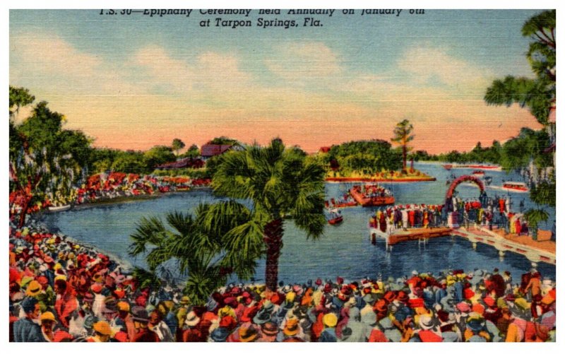 Florida  Tarpon Springs  Epiphany Ceremony