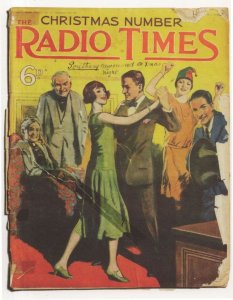 Issue Number 3 BBC Radio Times Magazine Christmas 1925 Postcard