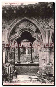 Postcard Old Saint-Bertrand-de-Comminges Chapiteau Du Cloitre